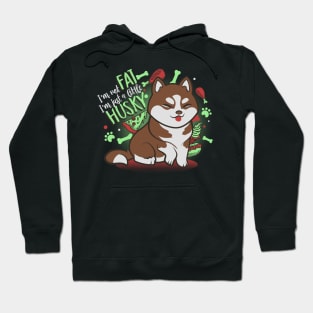 I'm just a little husky! Brown Ver. Hoodie